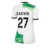 Maglia ufficiale Liverpool Darwin 27 Trasferta 2023-24 per Donna